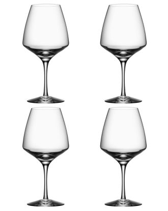 Orrefors Pulse Vin 46 Cl 4-pack - Vinglas Glas Klar