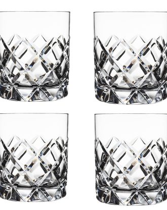 Orrefors Sofiero Whiskeyglas Of 25 Cl 4-pack - Whiskeyglas & Cognacglas Kristallglas Klar