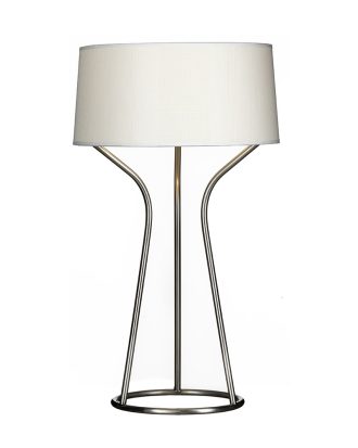 Örsjö Belysning Aria Bordslampa Rostfritt Stål/vit - Bordslampor Mix