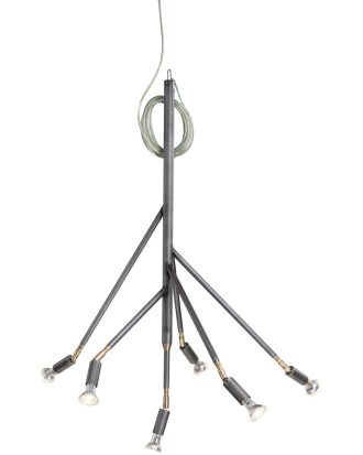 Örsjö Belysning Kvist 6 Pendel - Taklampor Koppar Rå stål
