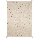 Oyoy Dot Matta 240x300 Cm - Barnmattor Ull Off-White