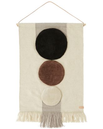 Oyoy Maru Väggdekoration 60x103 Cm /off-white - Tapeter & Väggdekorer Ull Brun