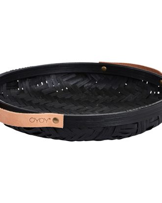 Oyoy Sporta Brödkorg Ø30cm - Brödkorgar & Brödlådor Svart