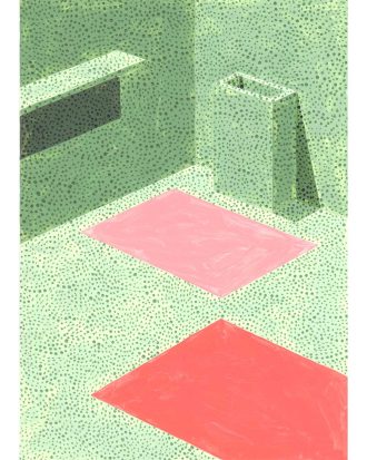 Paper Collective Bathroom Stories 01 Poster 30x40 Cm - Posters Syrafritt Papper