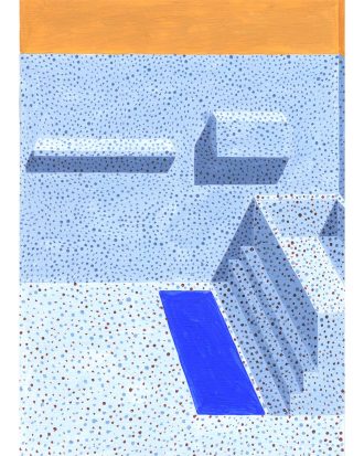 Paper Collective Bathroom Stories 02 Poster 70x100 Cm - Posters Syrafritt Papper