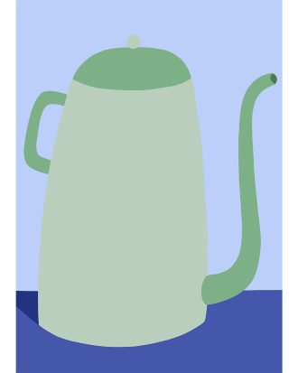 Paper Collective Cafetiere- 30x40 Poster 30x40 Cm - Posters Syrafritt Papper