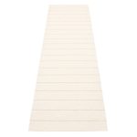 Pappelina Carl Matta 70x270 Cm Vanilla/white - Plastmattor Pvc Vit