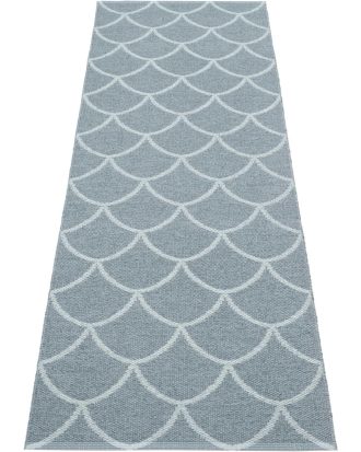 Pappelina Kotte Matta / Blue Fog 70x225 Cm - Plastmattor Polyester Storm