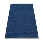 Pappelina Mono Matta 85x160 Cm Dark Blue/denim - Plastmattor Pvc Blå