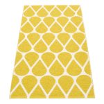 Pappelina Otis Matta 70x140 Cm Mustard/vanilla - Plastmattor Pvc Gul