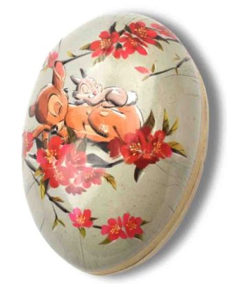 Disney Påskägg i gammaldags stil 15 cm Vintagegrön 1 st