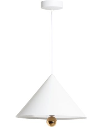 Petite Friture Cherry Led Pendel 500 Mm - Taklampor Aluminium Vit