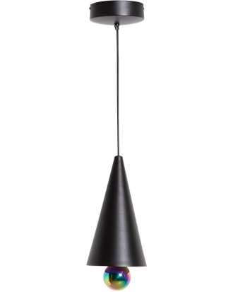 Petite Friture Cherry Led Pendel 160 Mm - Fönsterlampor Aluminium Svart