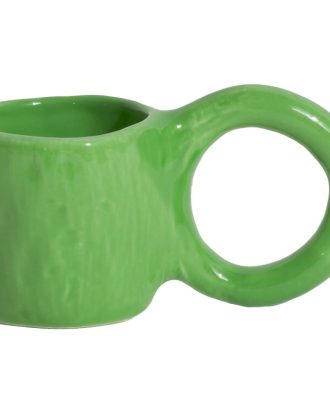 Petite Friture Donut Espressokopp 2-pack - Espressokoppar Lergods Pistage