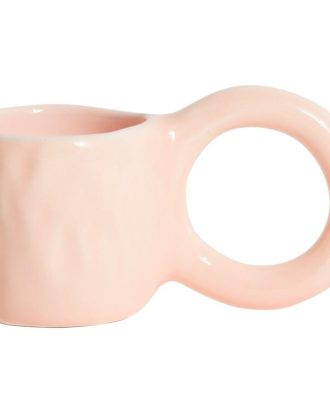 Petite Friture Donut Espressokopp 2-pack - Espressokoppar Lergods Bubble Gum