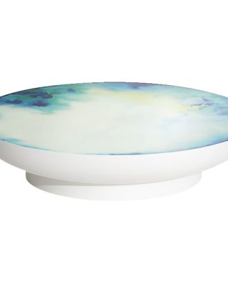 Petite Friture Francis Soffbord 1100 Mm - Soffbord Aluminium Vit