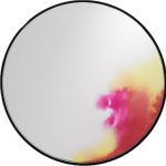 Petite Friture Francis Väggspegel 450 Mm - Väggspeglar Spegelglas Rosa