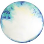 Petite Friture Francis Väggspegel 1100 Mm / Blå - Väggspeglar Spegelglas Vit