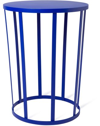 Petite Friture Hollo Sidobord - Sidobord & Avlastningsbord Stål Blå