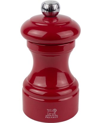 Peugeot Bistro Saltkvarn 10 Cm - Kryddkvarnar Trä Passion Red
