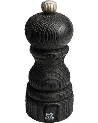 Peugeot Paris Nature Dark Saltkvarn 12 Cm - Kryddkvarnar Trä Svart