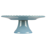 Potteryjo Daisy Kakfat 22 Cm - Kakfat, Tårtfat & Kupor Lergods Dusty Blue