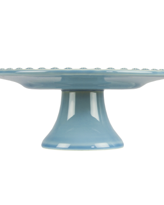 Potteryjo Daisy Kakfat 22 Cm - Kakfat, Tårtfat & Kupor Lergods Dusty Blue