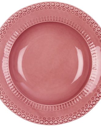 Potteryjo Daisy Pastatallrik 35 Cm - Pastatallrikar Lergods Rose