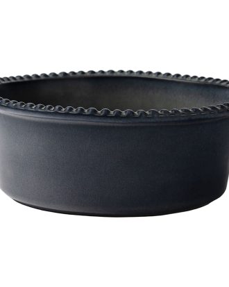 Potteryjo Daria Skål 23 Cm Ink Black - Bunkar & skålar Lergods Svart