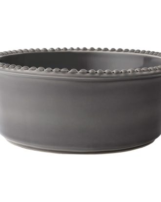 Potteryjo Daria Skål 23 Cm Clean Grey - Bunkar & skålar Lergods Grå