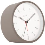 Present Time Belle Numbers Väckarklocka - Väckarklockor Järn Grå