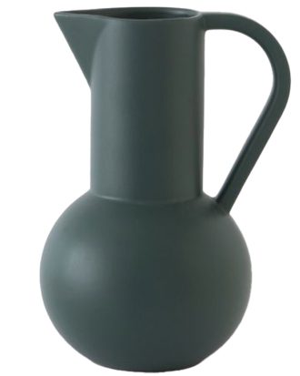 Raawii Strøm Kanna 1.5 L - Vattenkaraffer & Vattenkannor Eartenware Green Gables