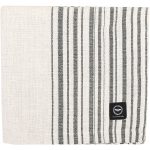 Recycled By Wille Charles Bordsduk Ecru/olive 140x250 Cm - Dukar & löpare Återvunnen Bomull Olivgrön