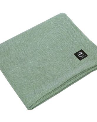 Recycled By Wille Hedvig Bordsduk Behandlad 140x310 Cm Chambray - Dukar & löpare Återvunnen Polyester Grön