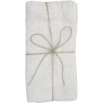 Recycled By Wille Meja Bomullsservett 45x45 Cm 2-pack - Servetter & Tillbehör Återvunnen Polyester Beige