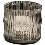 Reijmyre Ts404 Lina Ljuslykta 7.5 Cm - Ljusstakar Glas Smokey