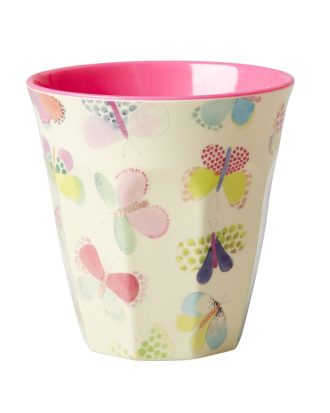 Rice kopp 30 Cl Butterfly - Kaffekoppar Melamin Multi