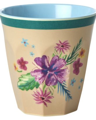 Rice kopp 25 Cl Arda Bloom - Kaffekoppar Melamin Multi