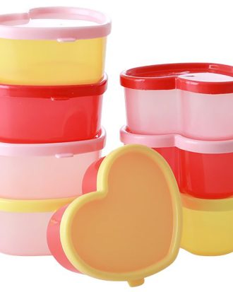Rice Matlåda 8-pack Heart - Matlådor Plast Multi