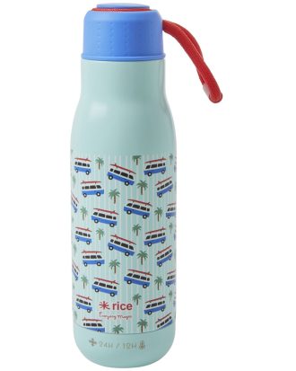 Rice Dricksflaska 50 Cl - Barnmuggar Rostfritt Stål Blå