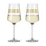 Ritzenhoff Celebration Deluxe Vitvinsglas Stripes 2-pack 40 Cl - Vinglas Kristallglas Klar