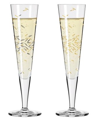 Ritzenhoff Goldnacht Champagneglas 2-pack 2022 - Champagneglas Kristallglas Klar