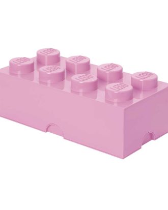 Room Copenhagen Lego® Förvaringslåda 8 Knoppar Light Purple - Småförvaring barn Polypropylen Ljuslila