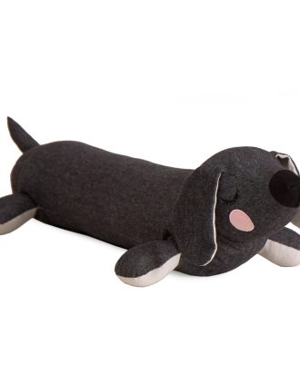 Roommate Lazy Puppy Kudde - Barnkuddar Bomull Grå