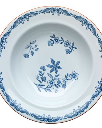 Rörstrand Ostindia Djup Tallrik 24 Cm - Djupa tallrikar Porslin Blå