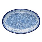 Rörstrand Ostindia Floris Serveringsfat 22x33 Cm - Uppläggningsfat Porslin Blå