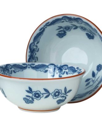 Rörstrand Ostindia Skål 10 Cl 2-pack - Serveringsskålar Porslin Blå