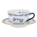 Rörstrand Ostindia Tekopp Med Fat 27 Cl - Tekoppar Porslin Vit