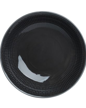 Rörstrand Swedish Grace Djup Tallrik 19 Cm Sten (Mörkgrå) - Djupa tallrikar Porslin Sten (Mörkgrå)