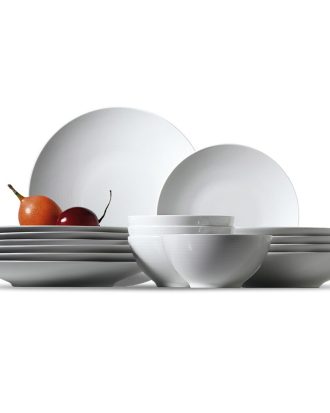 Rosenthal Loft Matservis 16 Delar - Serviser & Startset Porslin Vit